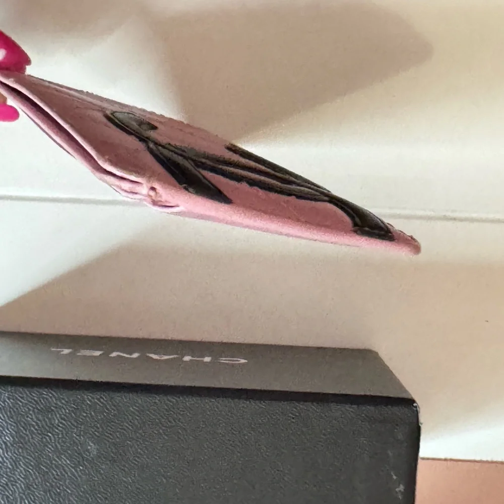 💝 Pink Chanel Cambone Card Holder Wallet 💝 CUSTOMER APPRECIATION GIFT - Picture 11 of 14